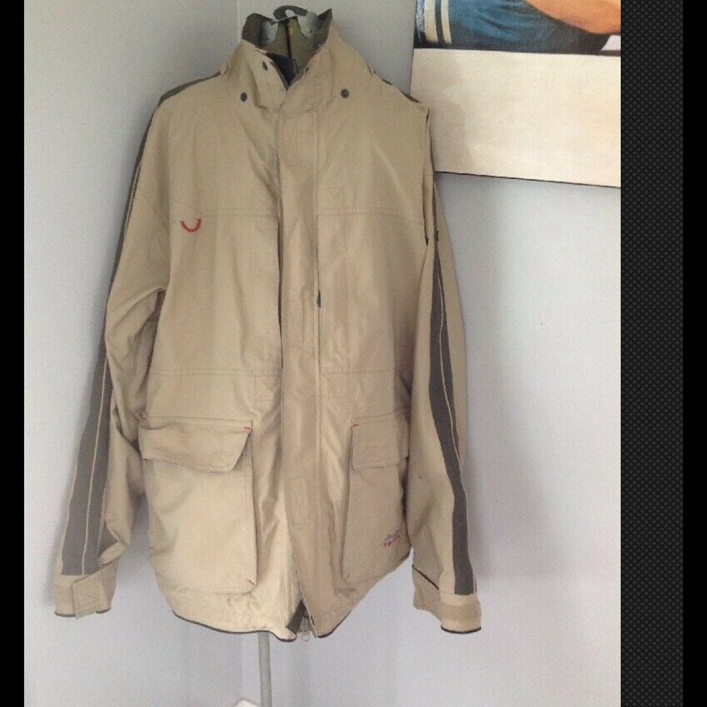 EDDIE BAUER TAN GORTEX JACKET MENS M